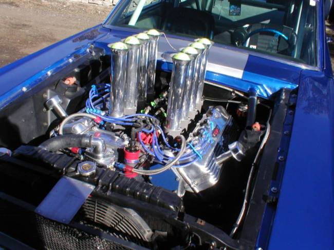 1965 SOHC powered A/FX Mustang